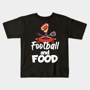 Football and food Kids T-Shirt